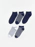 LC Waikiki 5-pack Boy's Trainer Socks